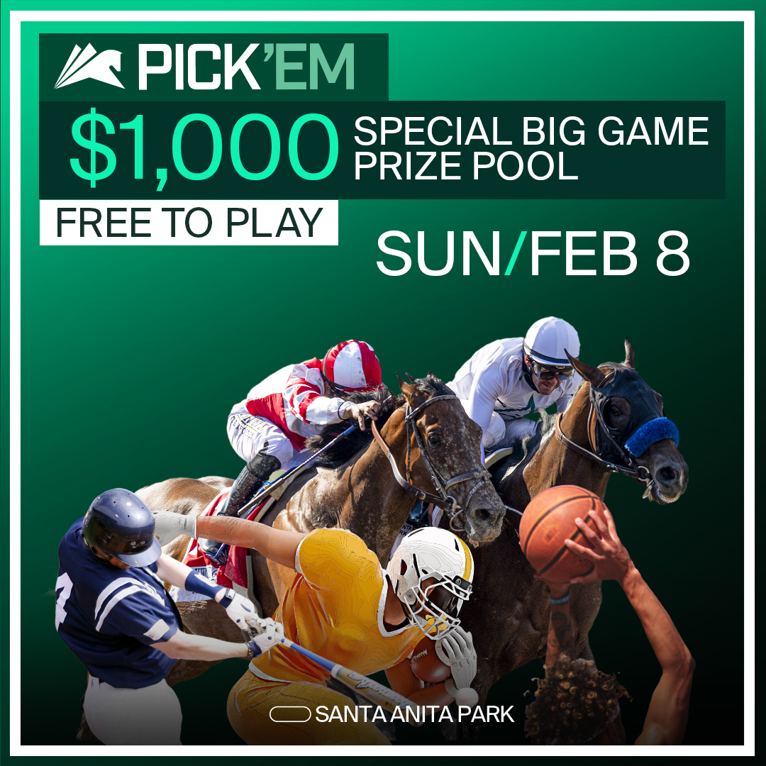 SPECIAL $1000 BIG GAME PICK 'EM SUNDAY, FEBRUARY 8TH! GET YOUR PICKS IN